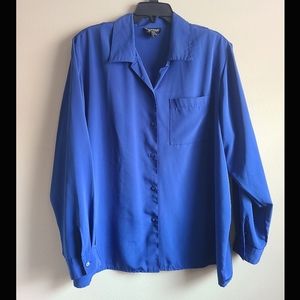 Blue Blouse-NWOT-2x